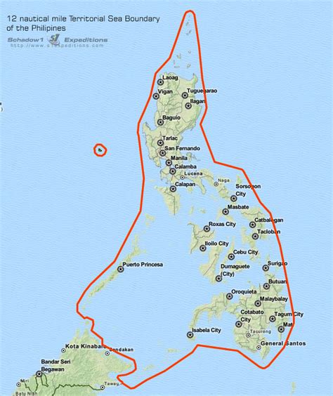 Borders of the Philippines .